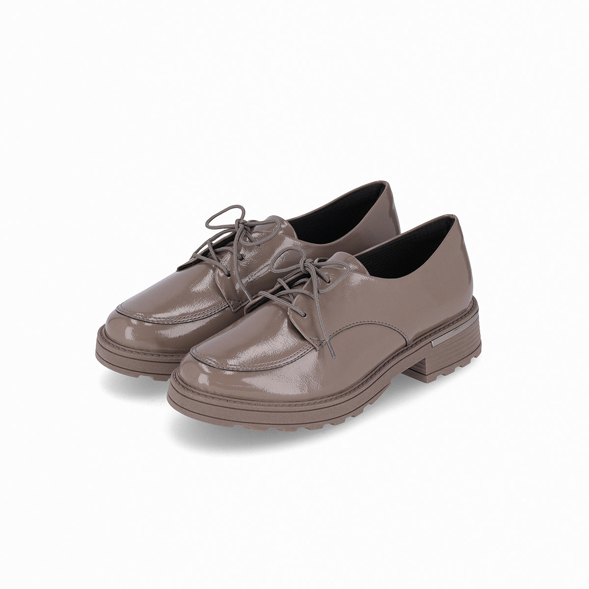 Mocasín Gisa/Cordones Taupe