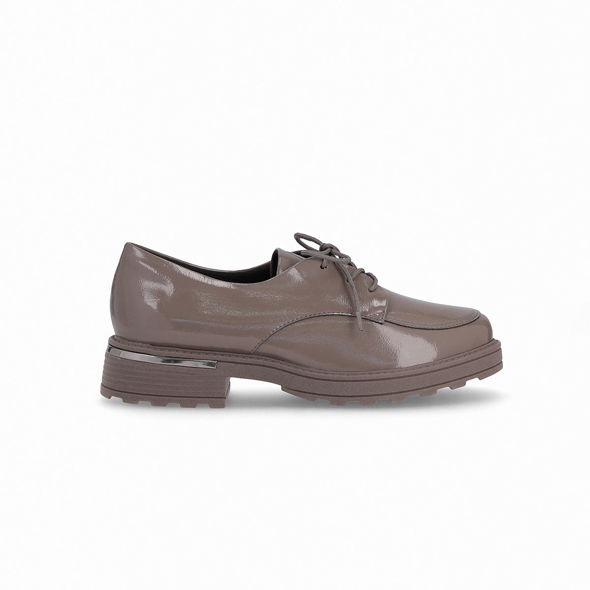 Mocasín Gisa/Cordones Taupe