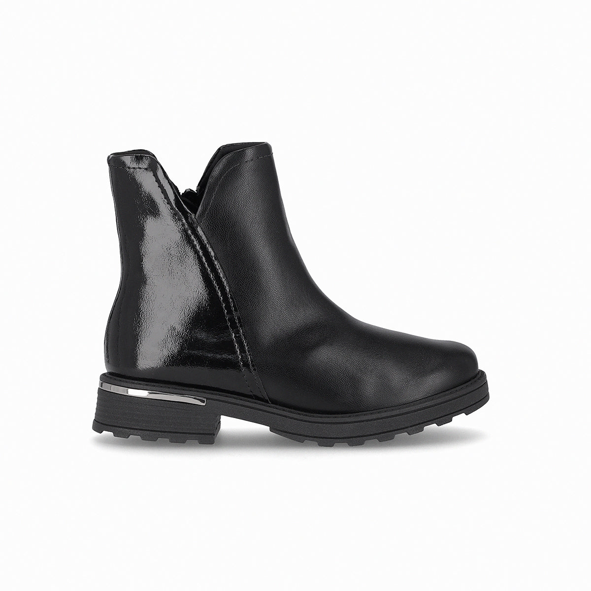 Bota Gisa Negro/Charol