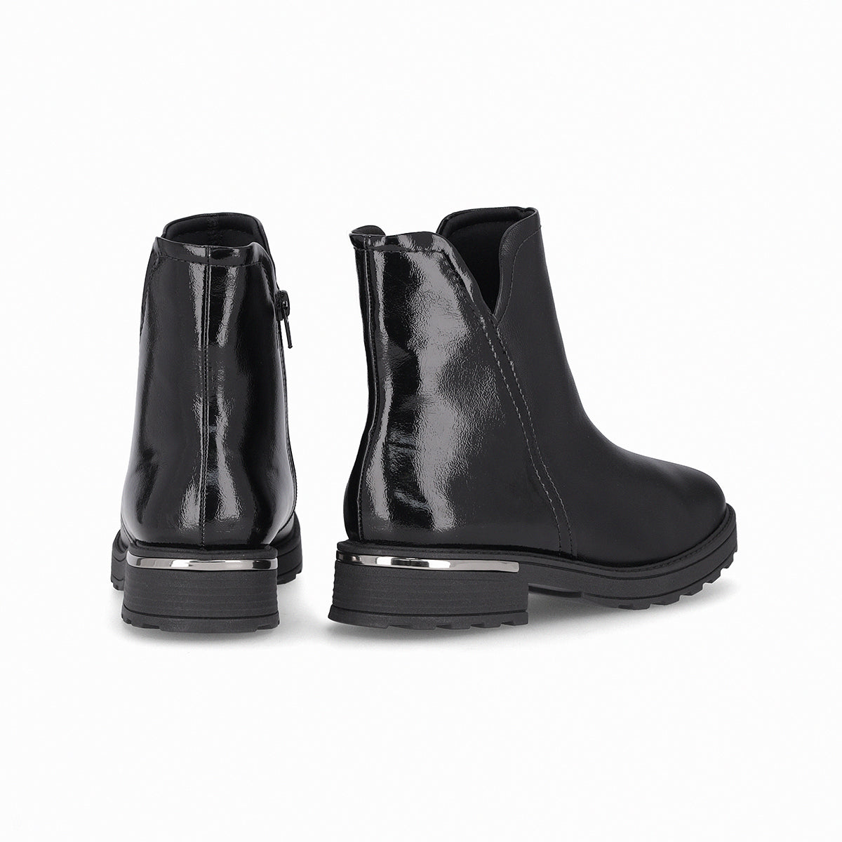 Bota Gisa Negro/Charol