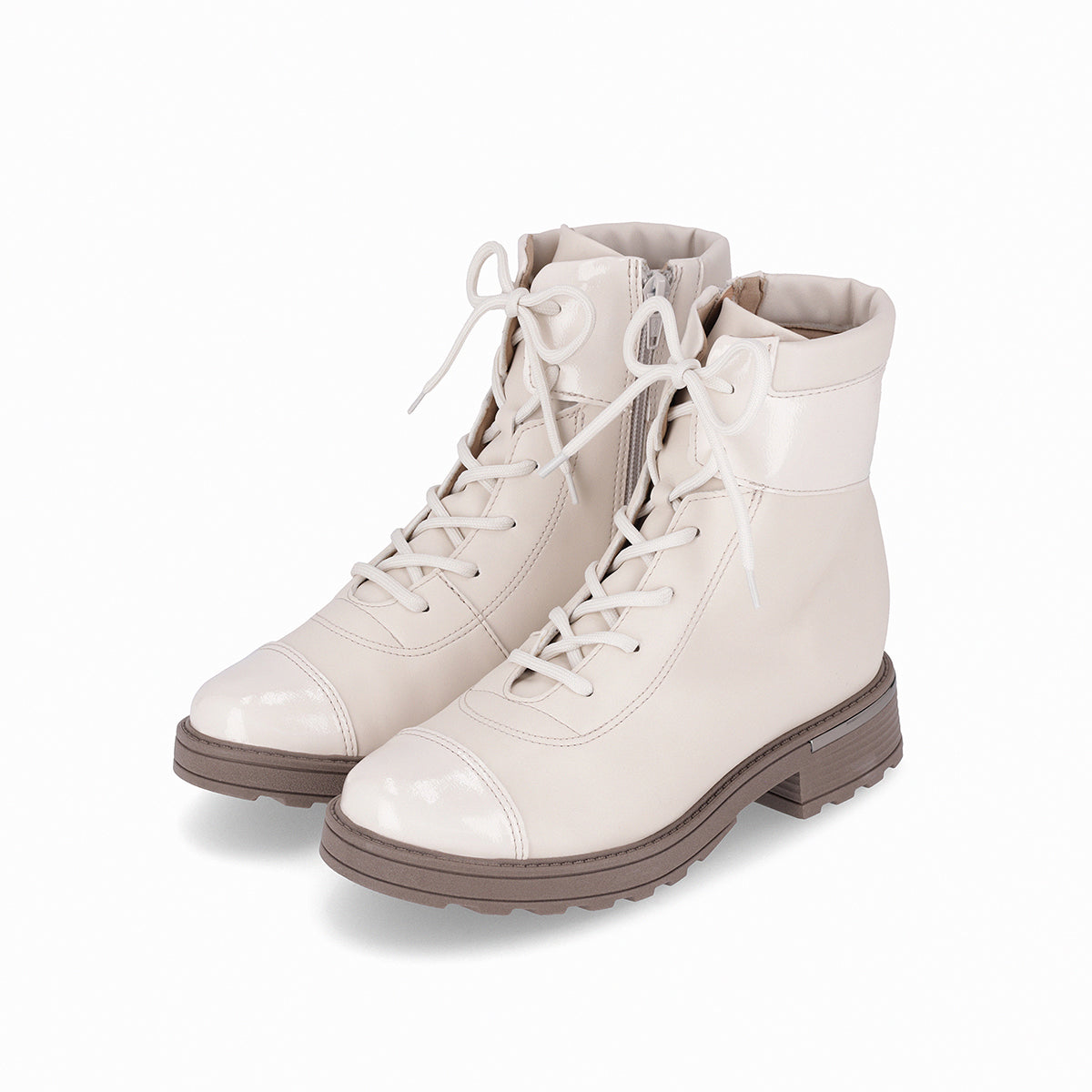 Botin Gisa/Cordones Hueso