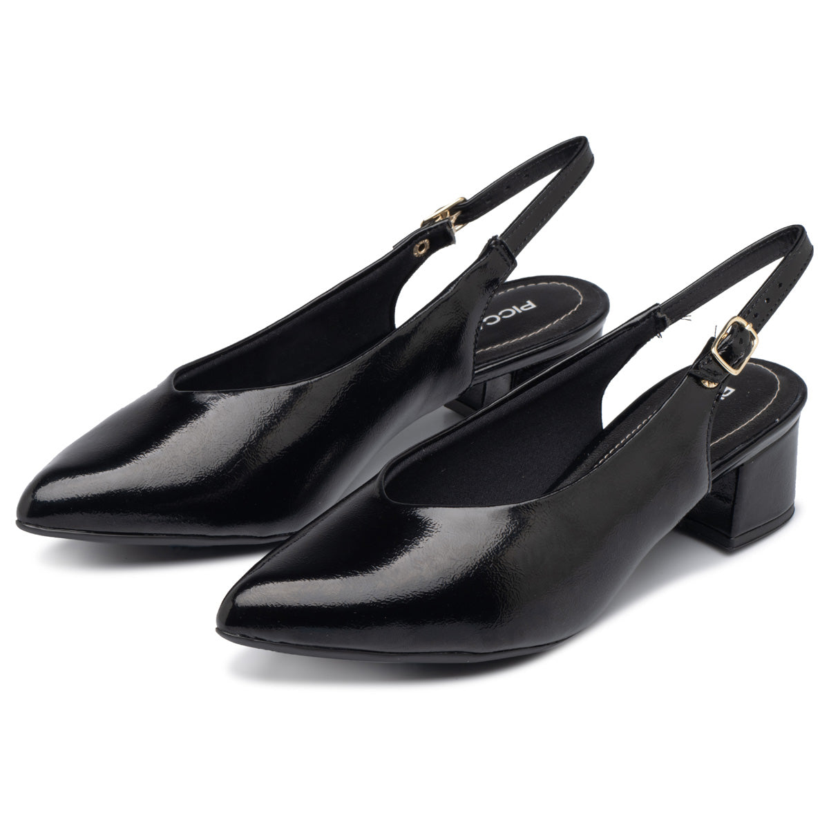 Zapato Taci Negro Charol