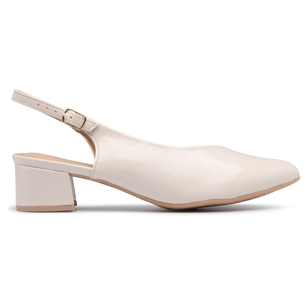 Zapato Taci Charol Hueso