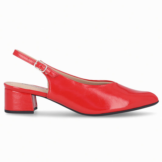 Zapato Taci Rojo/Charol