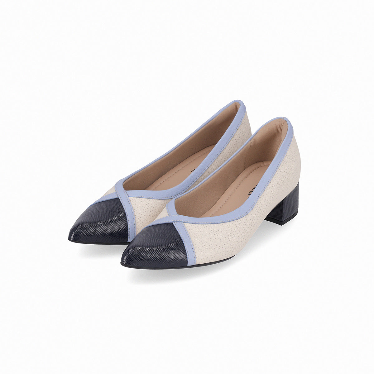Zapato Taci Azul/Hueso 243