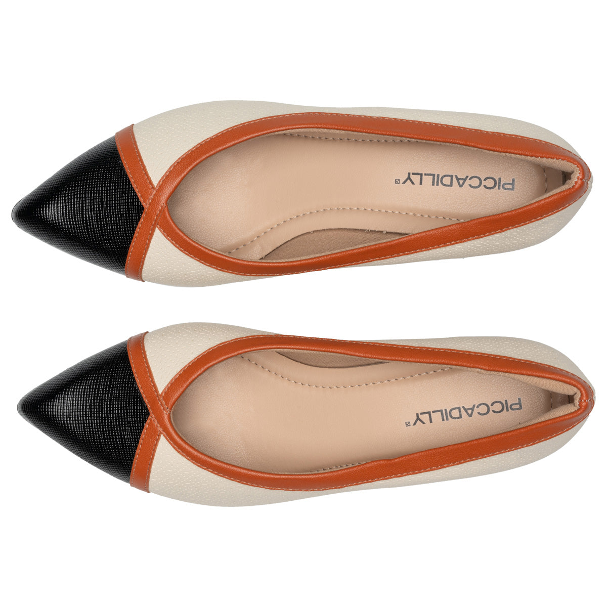 Zapato Taci Negro/Caramelo