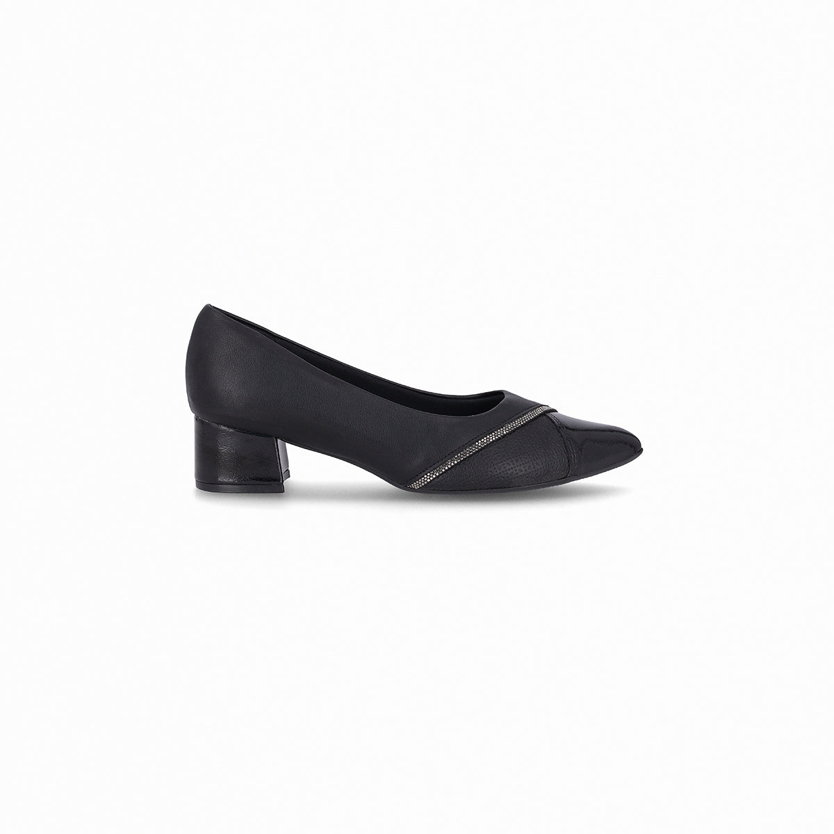 Zapato Taci Negro/Strass