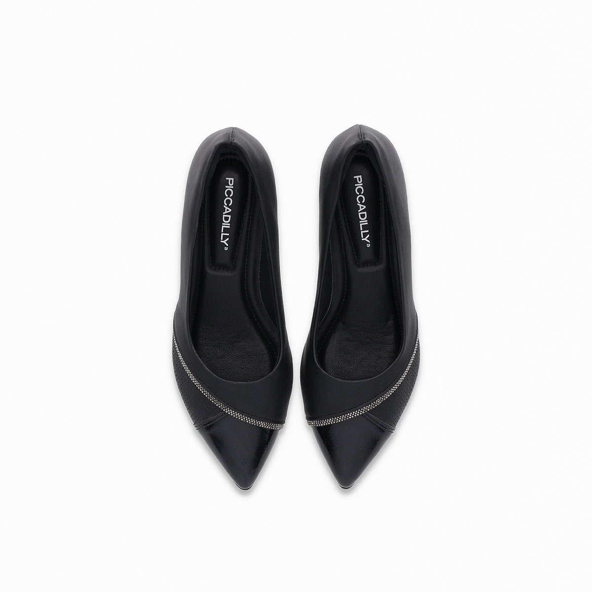 Zapato Taci Negro/Strass