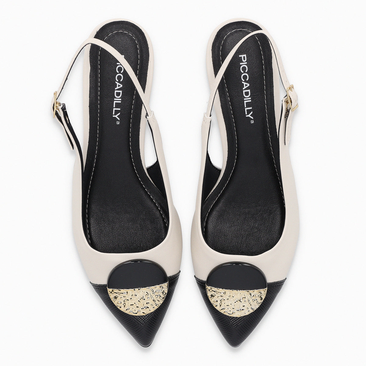 Zapato Taci Negro/Crema 80