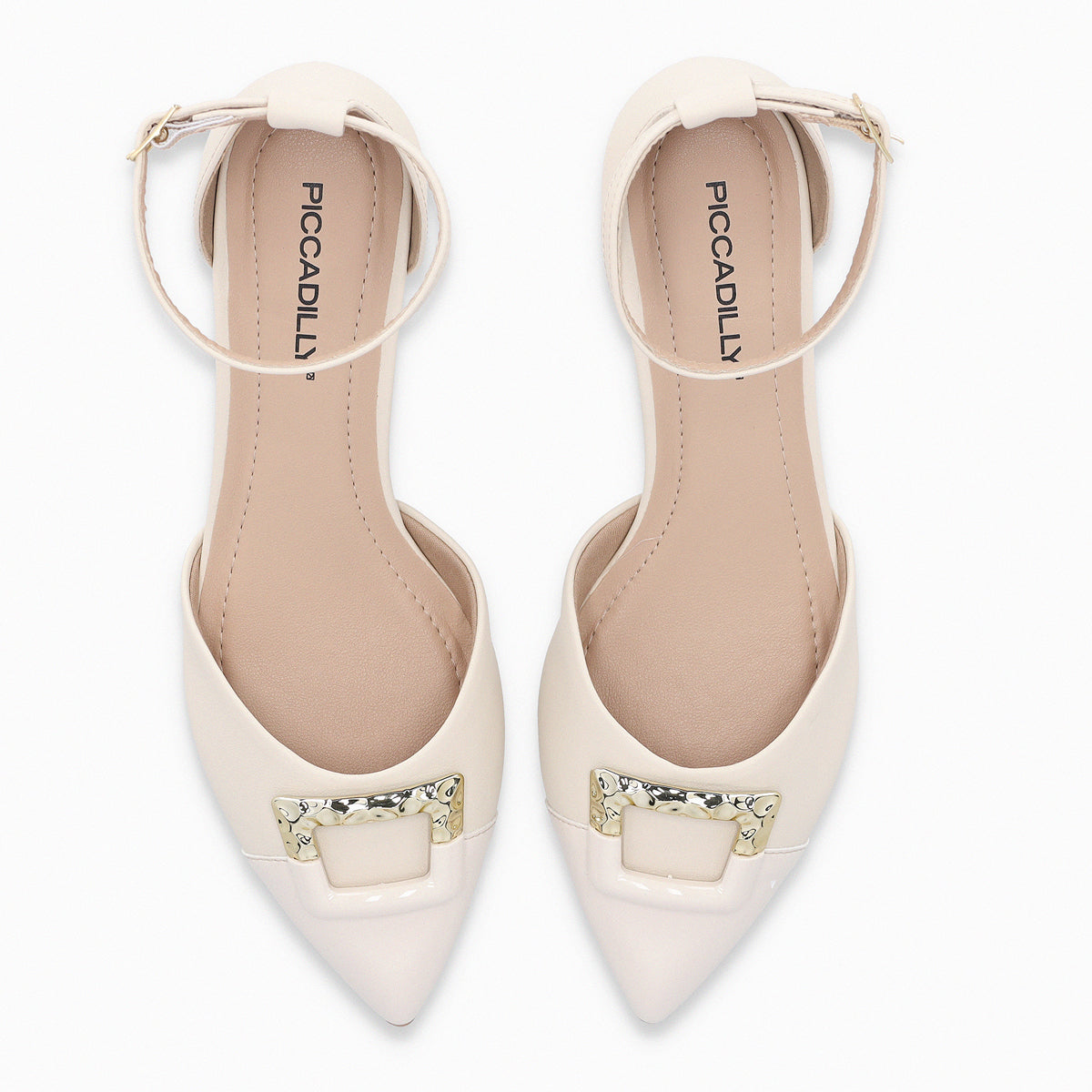 Zapato Taci Dorado/Crema 81