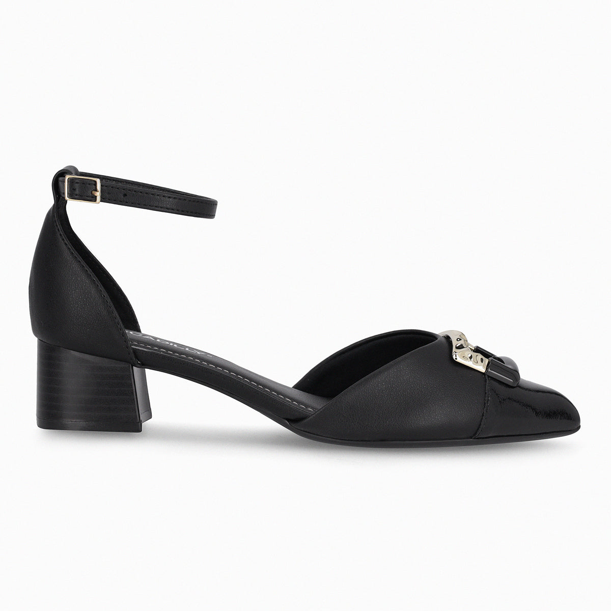 Zapato Taci Negro/Dorado 81
