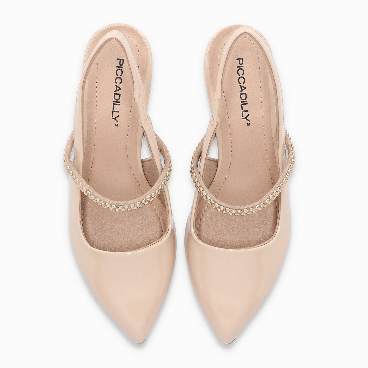 Zapato Taci Nude/Dorado 84