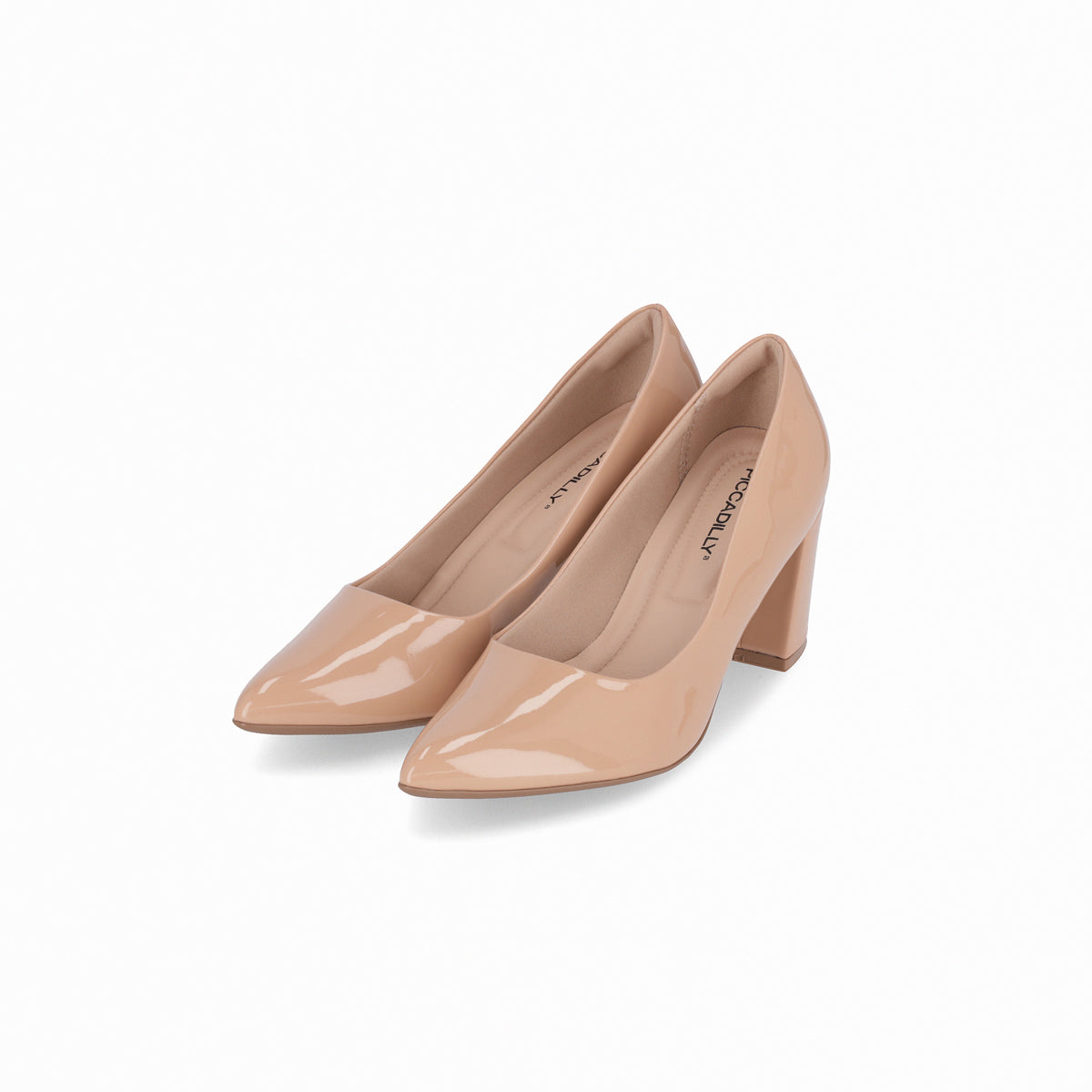 Zapato Luiza 442 Nude/Charol