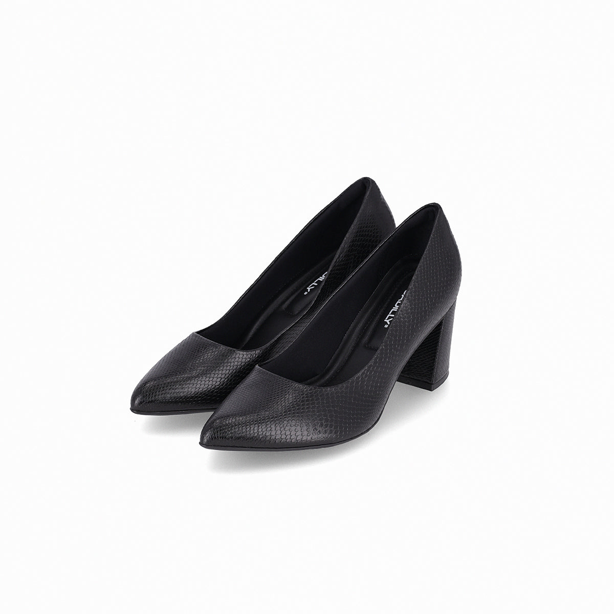 Zapato Luiza 442 Negro/Snake