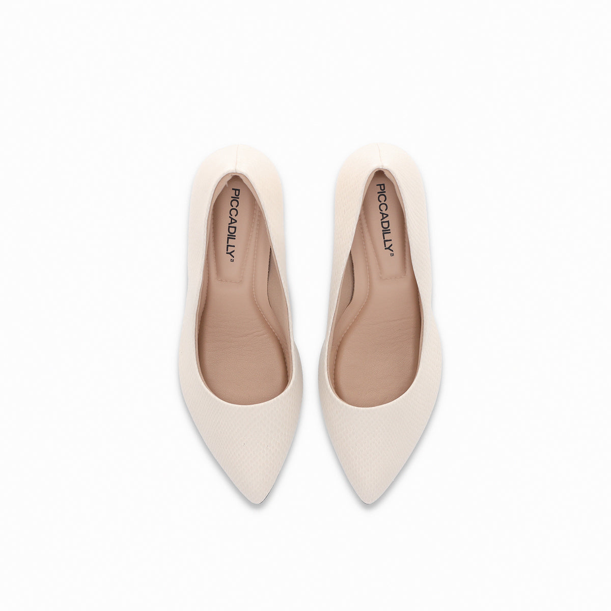 Zapato Luiza 442 Crema/Snake