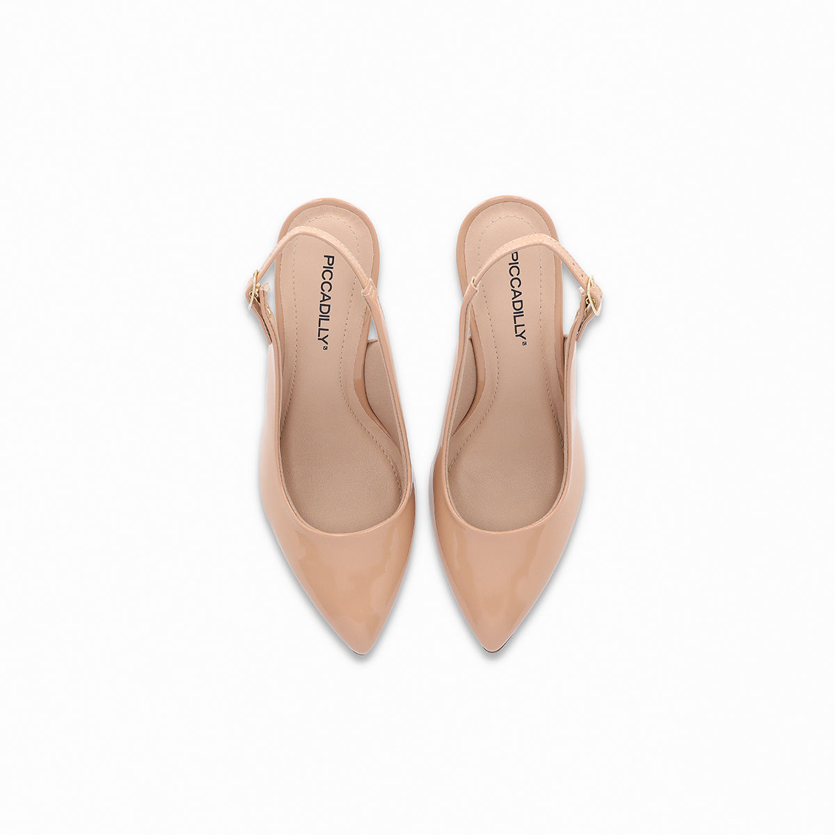 Zapato Luiza 481 Nude/Charol