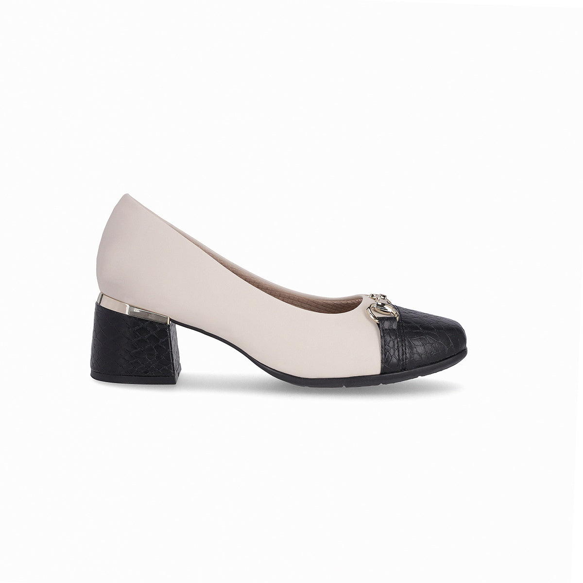 Zapato Estela Negro/Blanco