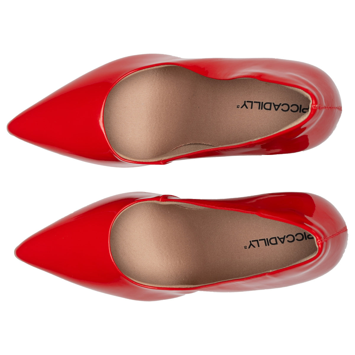 Zapato Silvana Charol Rojo