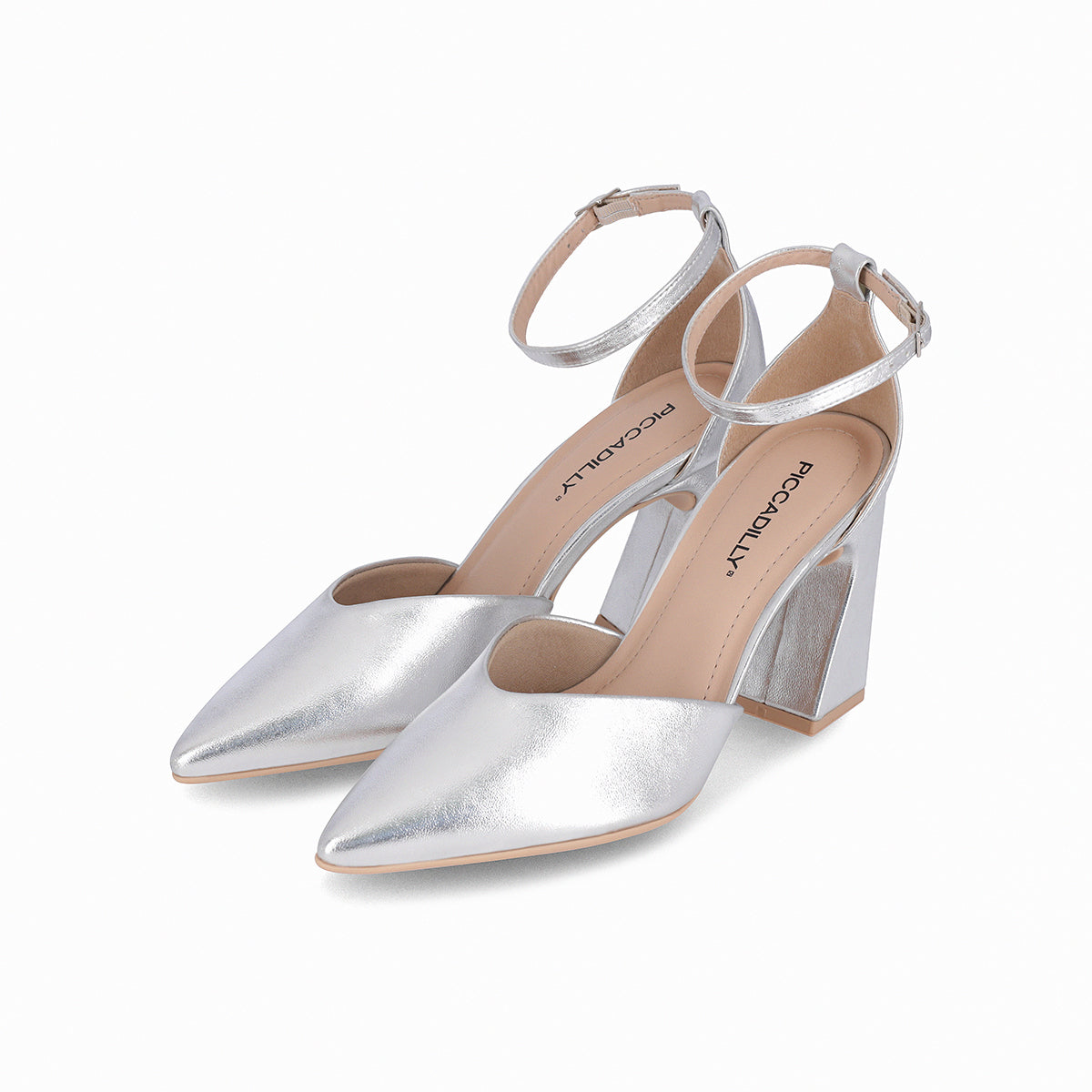 Zapato Silvana Plateado