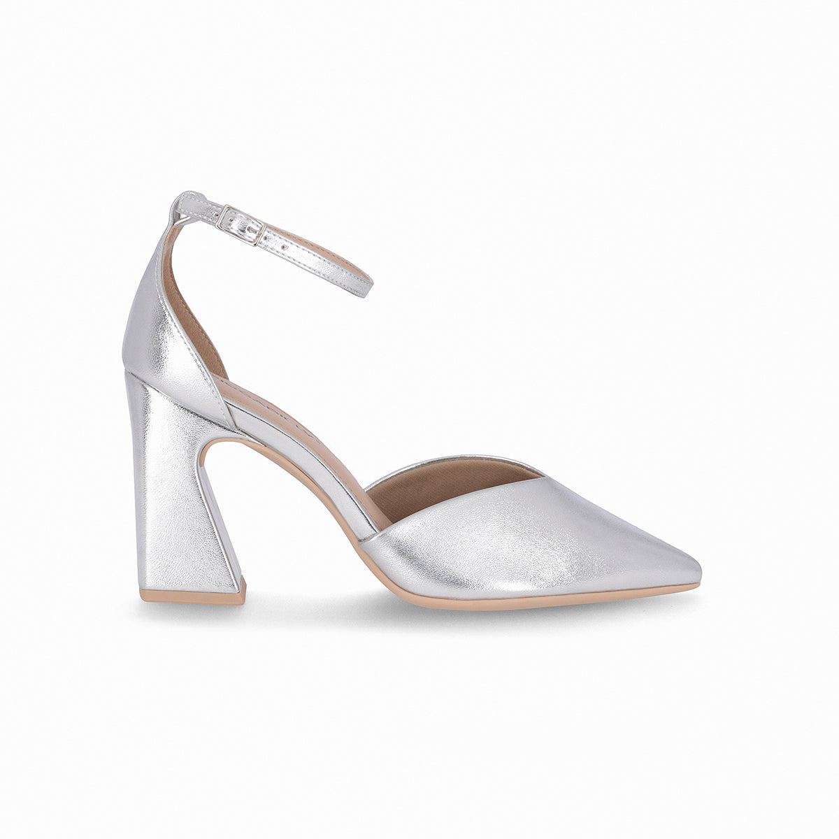 Zapato Silvana Plateado