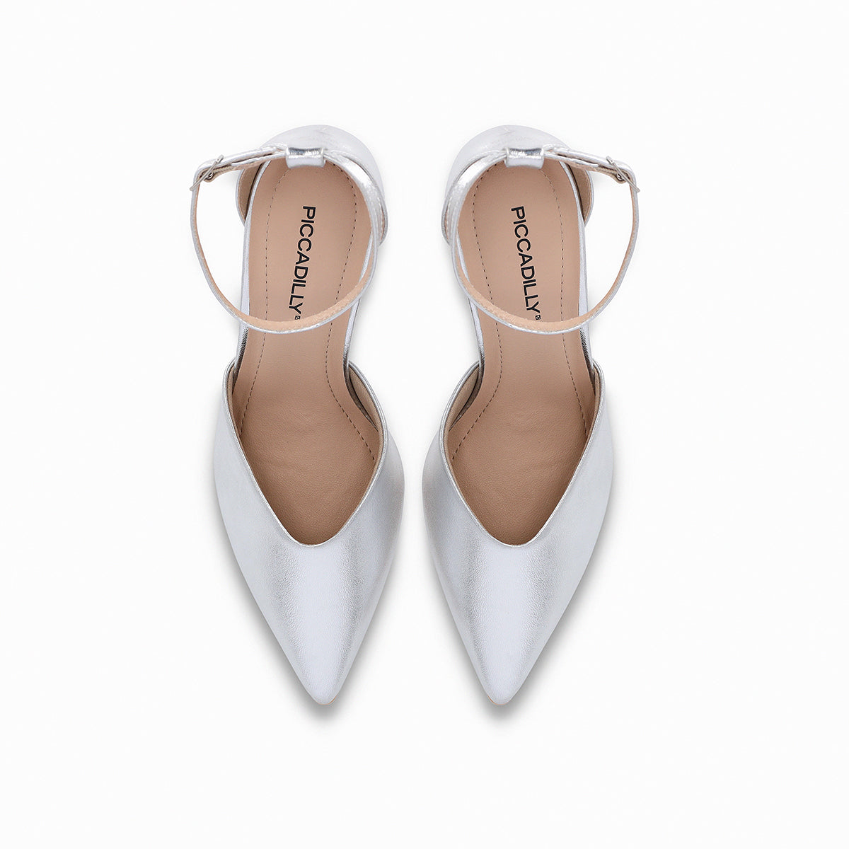 Zapato Silvana Plateado