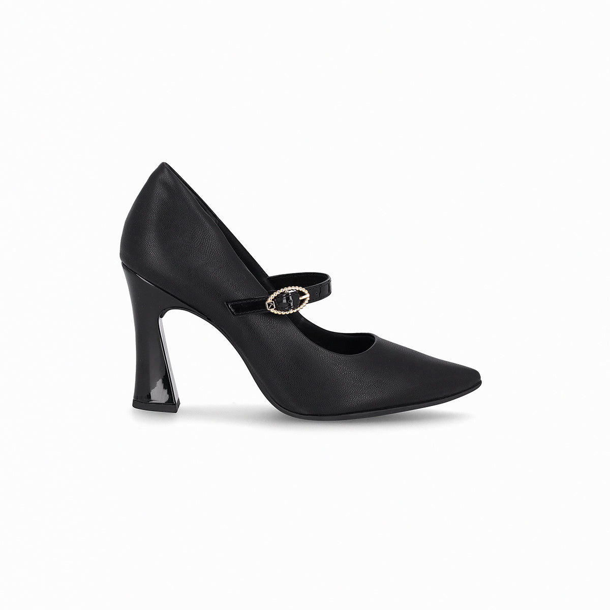 Zapato Silvana 627 Negro/Strass