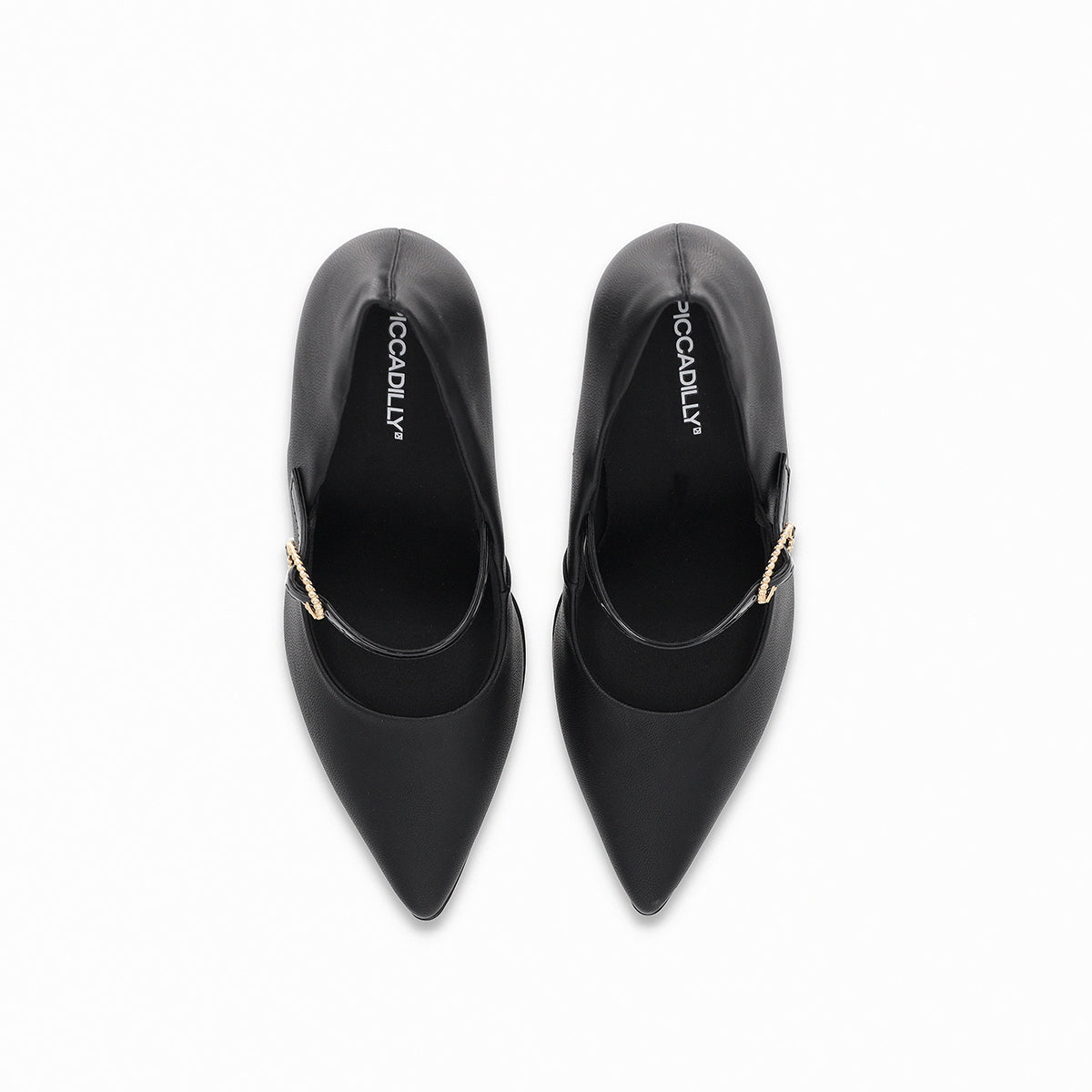 Zapato Silvana 627 Negro/Strass