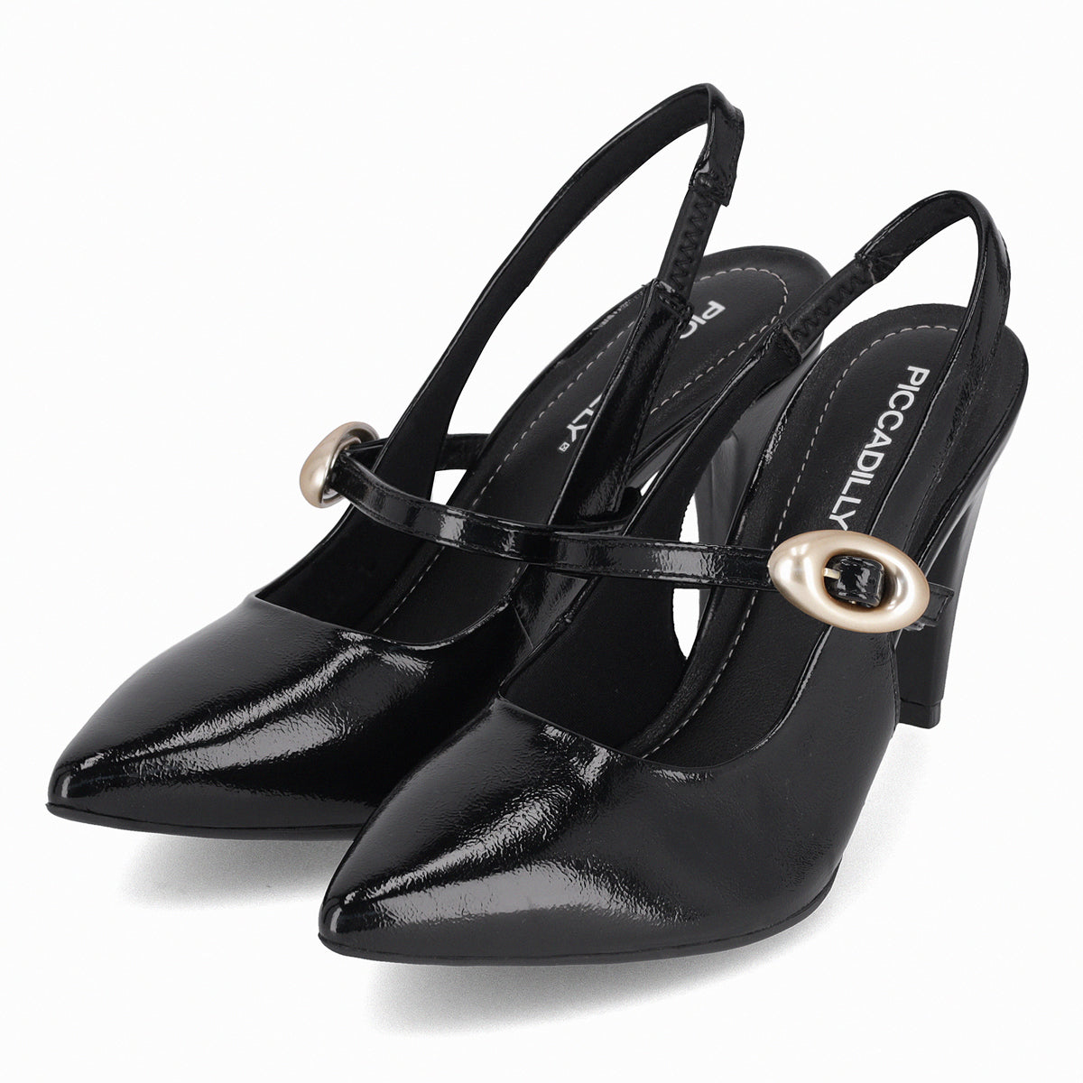 Zapato Silvana Negro/Charol 174