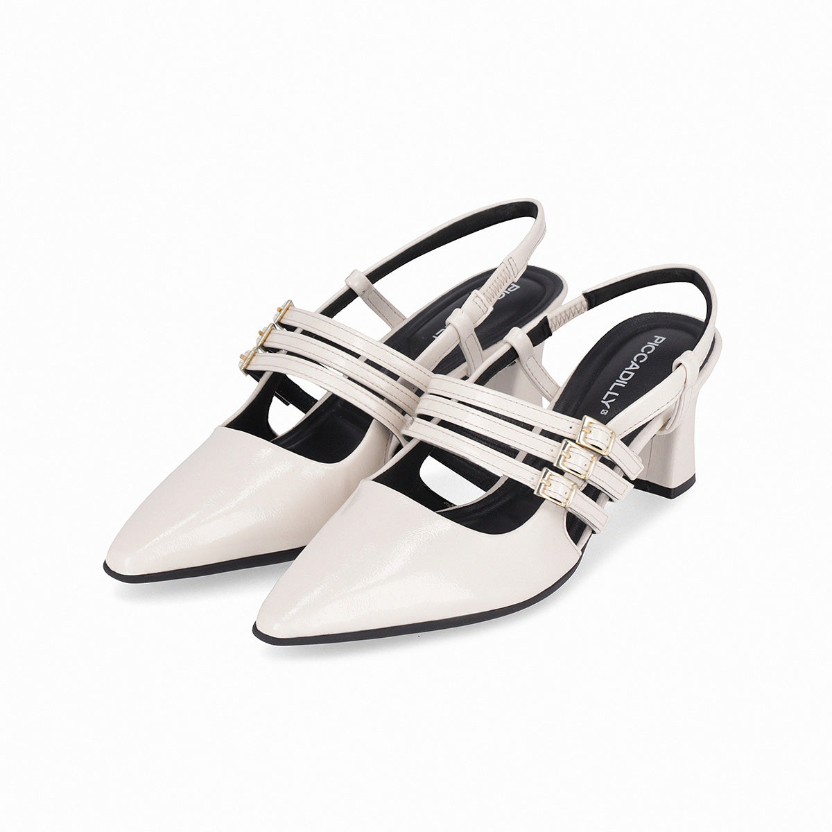 Zapato Irene Hebillas Hueso