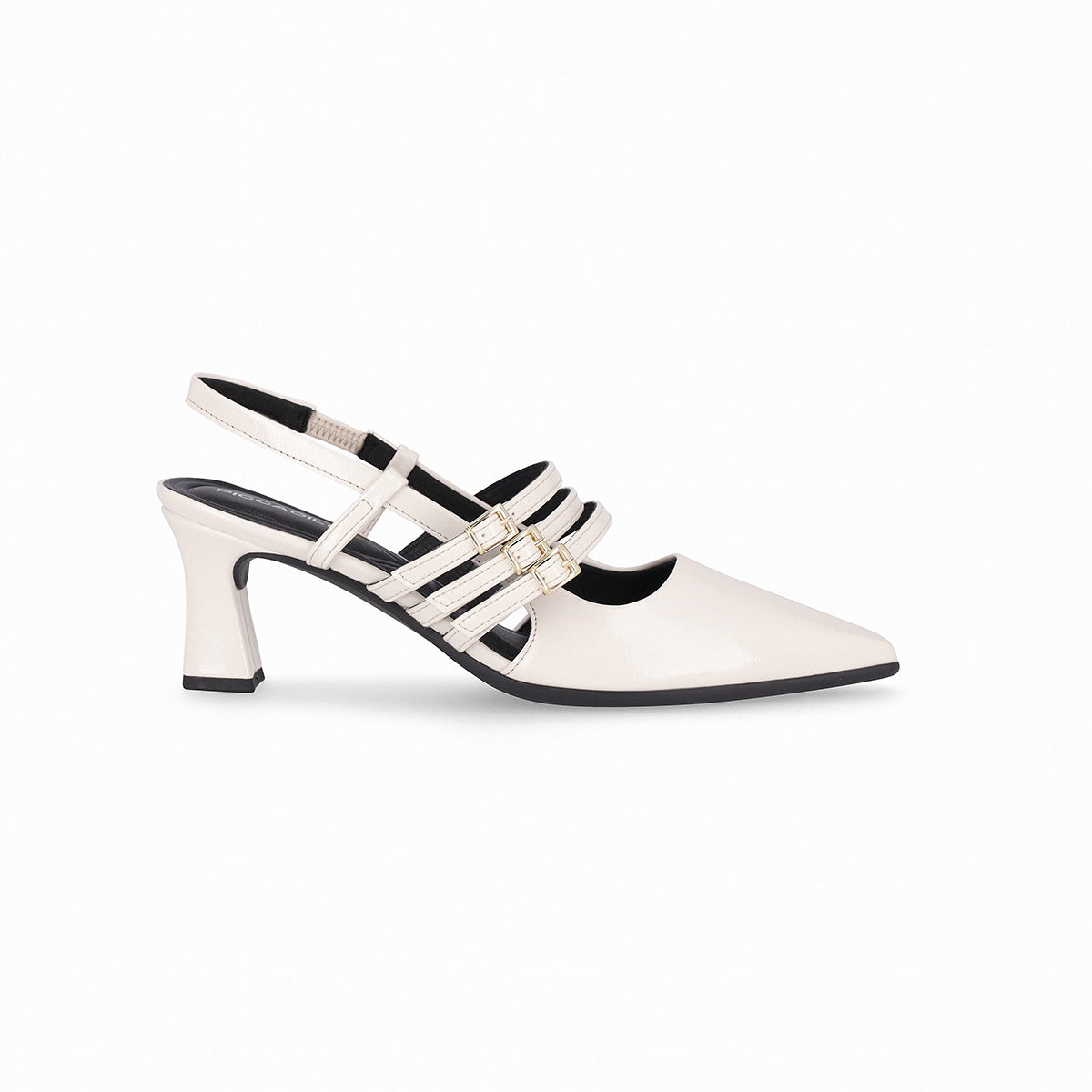 Zapato Irene Hebillas Hueso