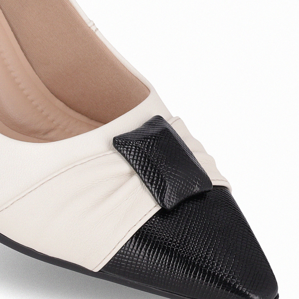 Zapato Irene 71 Negro/Blanco