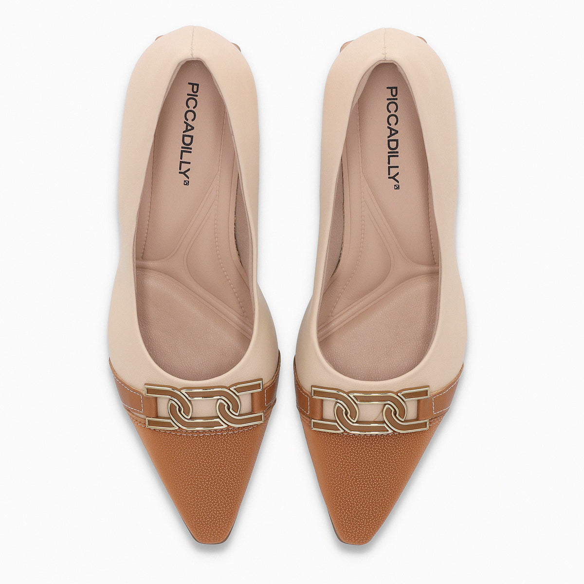 Zapato Irene Beige/Ocre