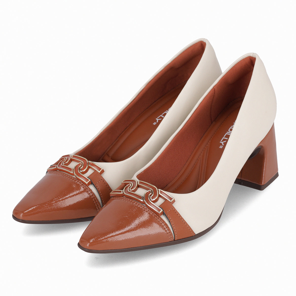 Zapato Irene Crema/Ocre