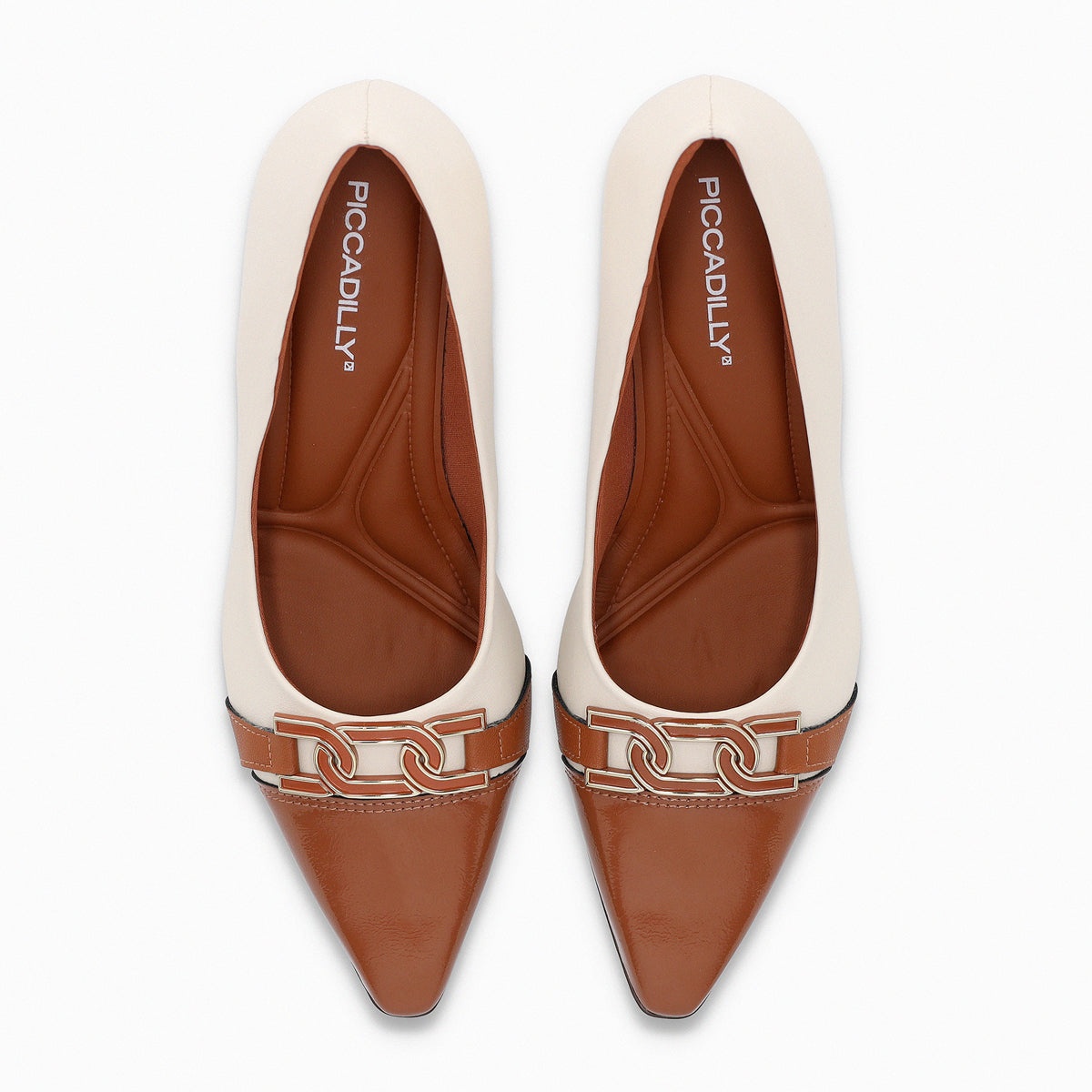Zapato Irene Crema/Ocre
