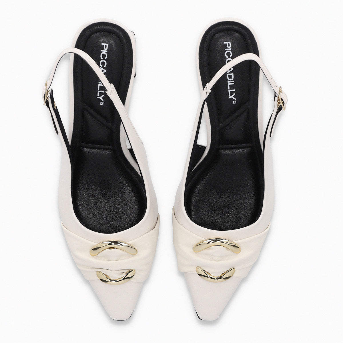 Zapato Irene Dorado/Crema
