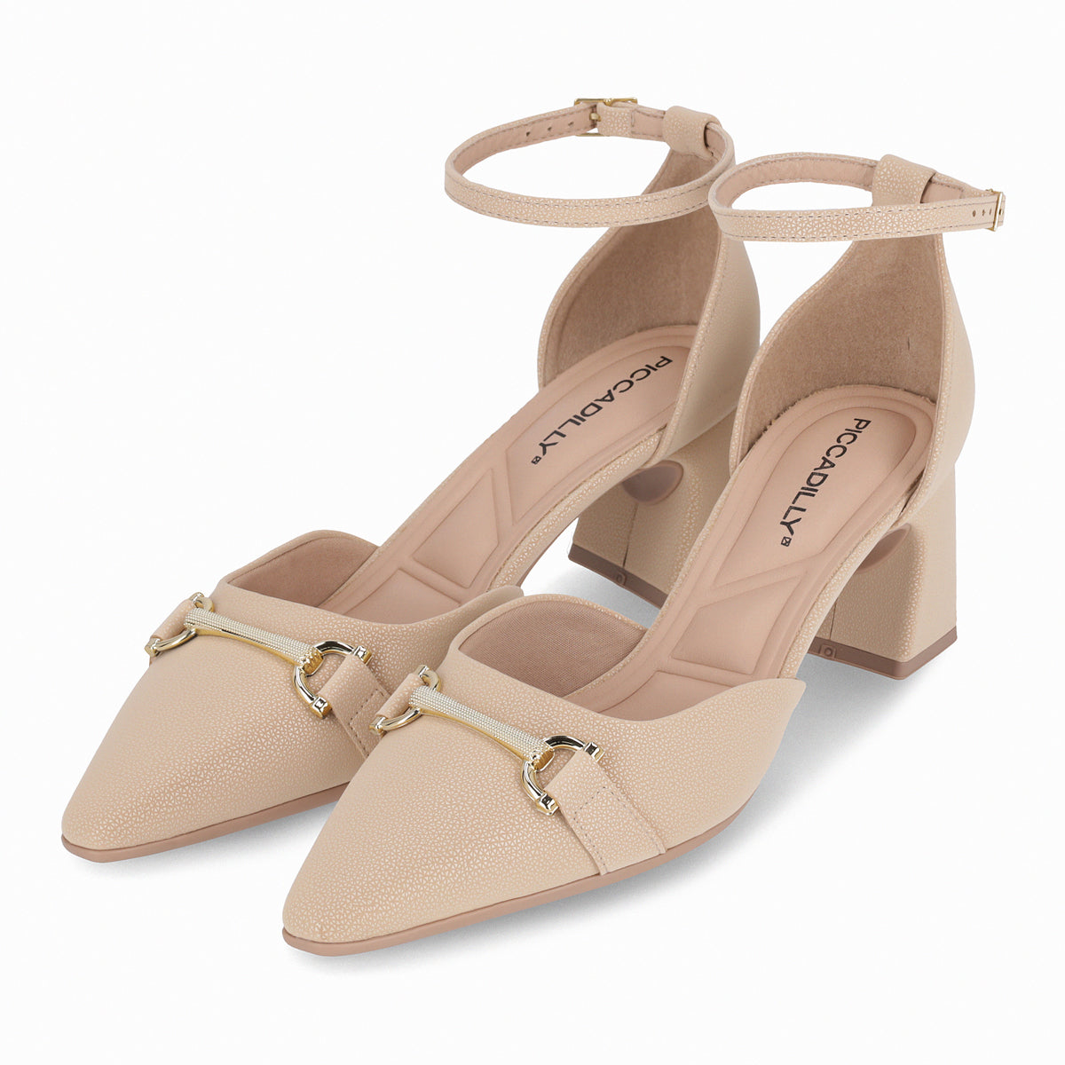 Zapato Irene Camel/Dorado