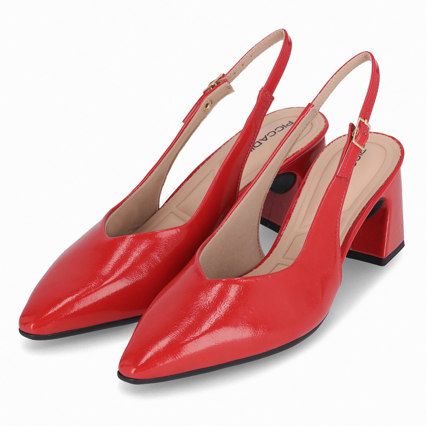 Zapato Irene Rojo/Charol