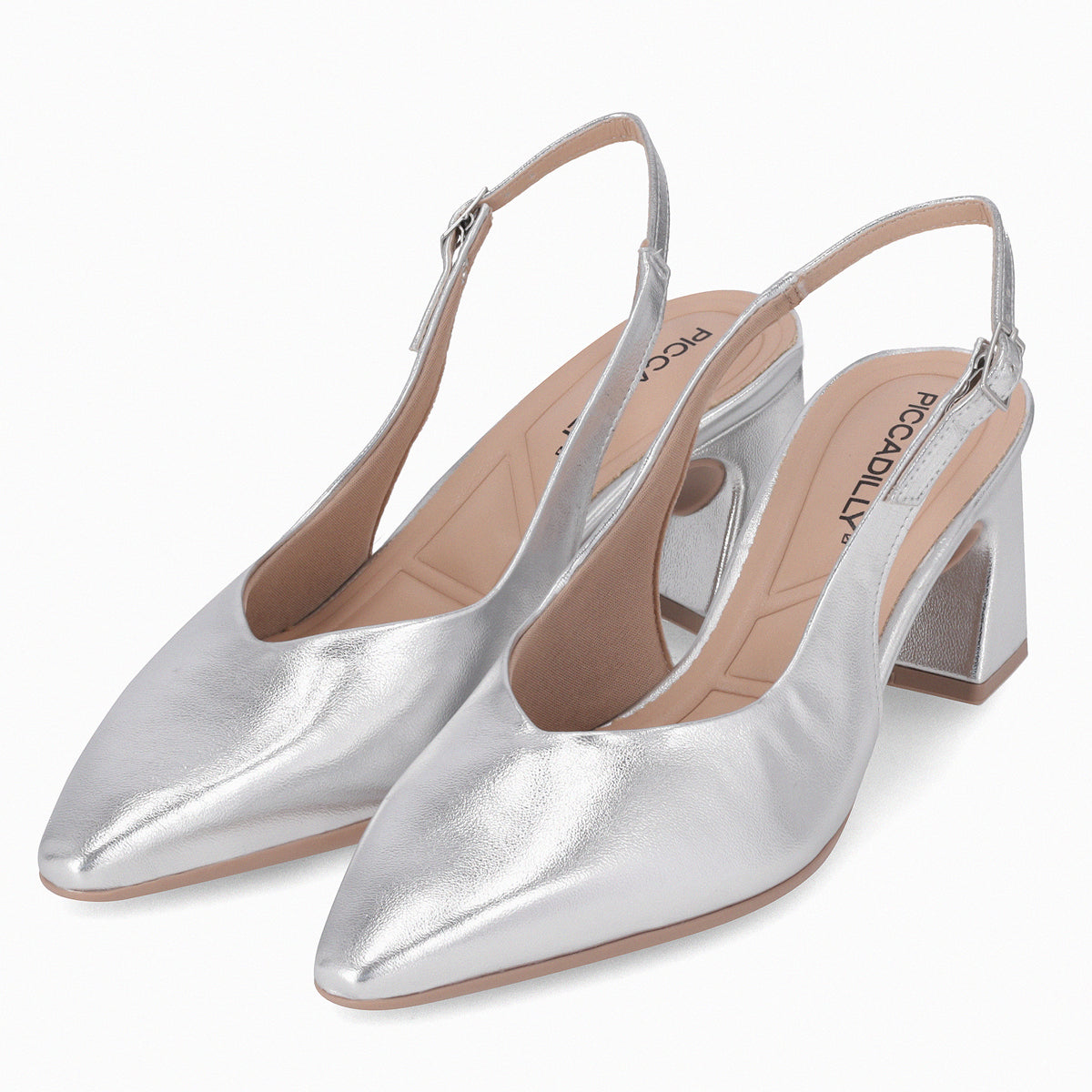 Zapato Irene Plateado