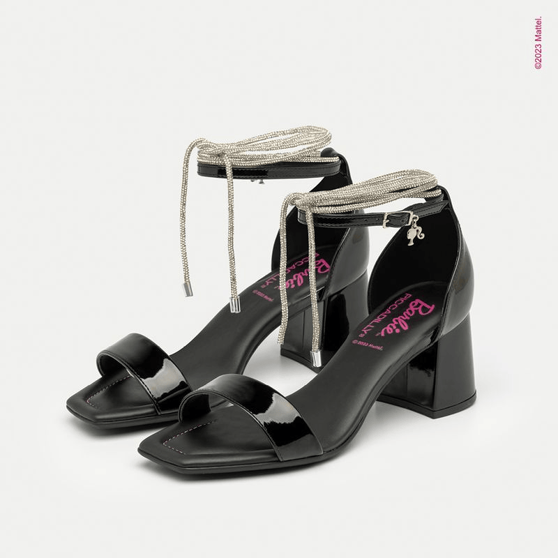 Sandalia Barbie 6300 Negro