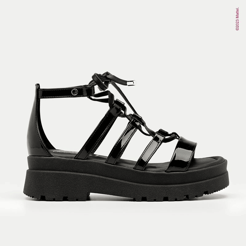 Sandalia Barbie 220072 Negro