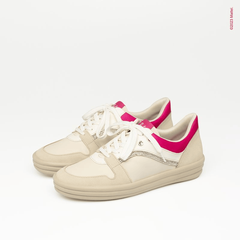 Zapatilla Barbie Rosa/Beige