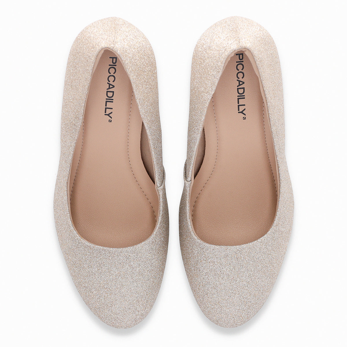 Zapato Evelin Champagne/Glitter