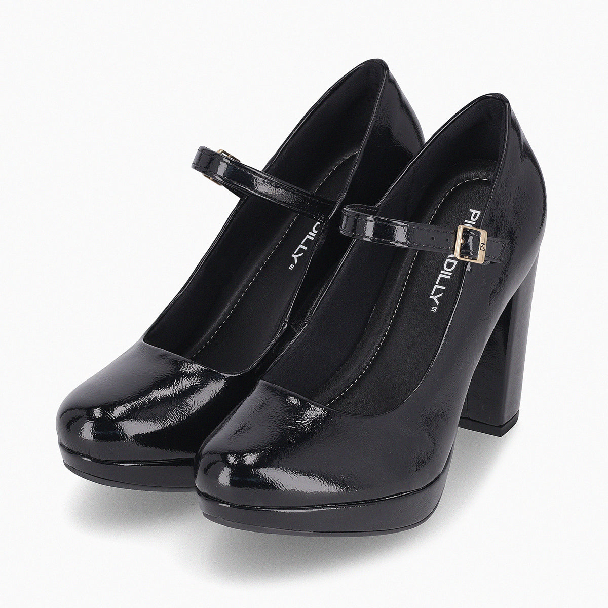 Zapato Mary Jane Negro/CHarol Evelin