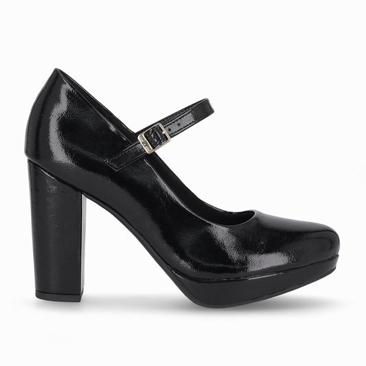 Zapato Mary Jane Negro/CHarol Evelin