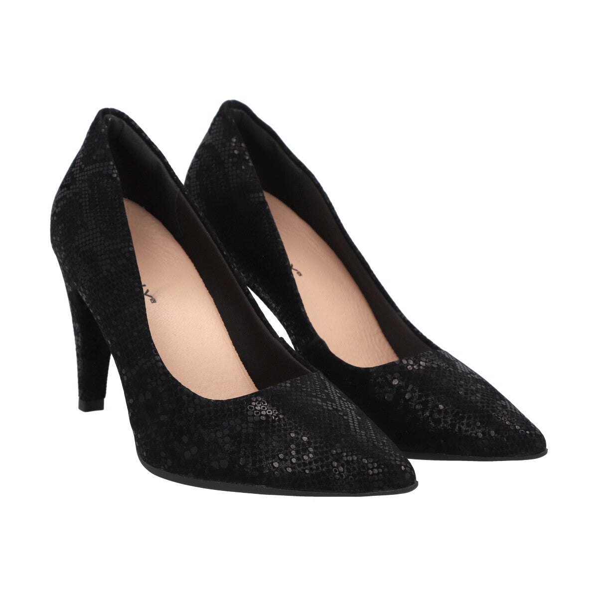 Zapato Silvana Negro/Glam