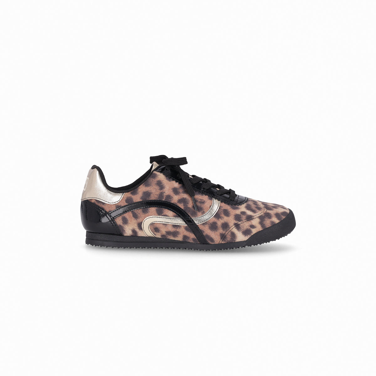 Zapatilla Kelly 775 Negro/Animal Print