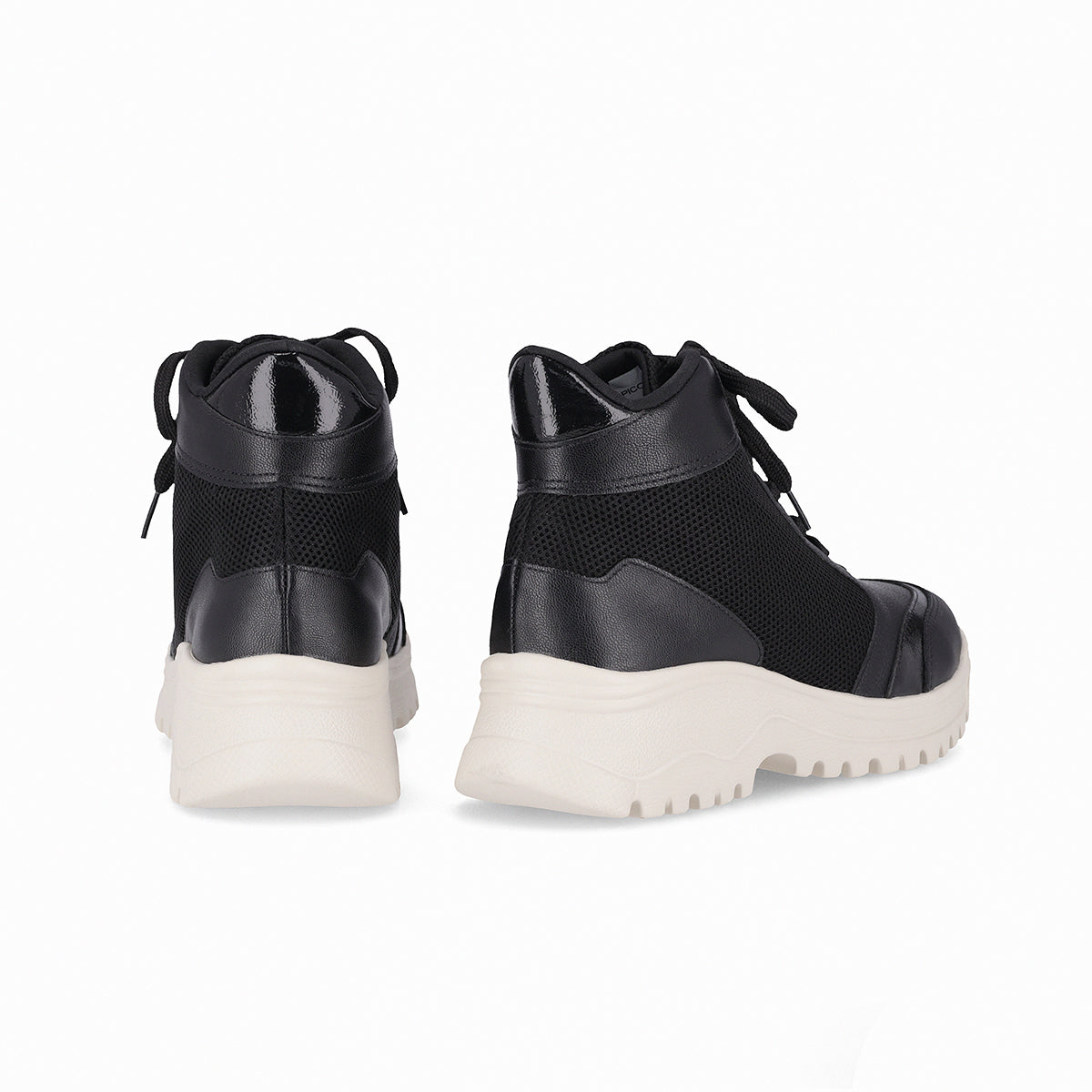 Zapatilla Lana Negro