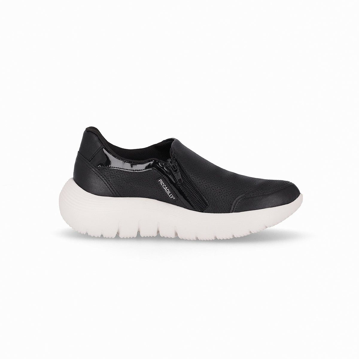Zapatilla Eliane Negro/Blanco