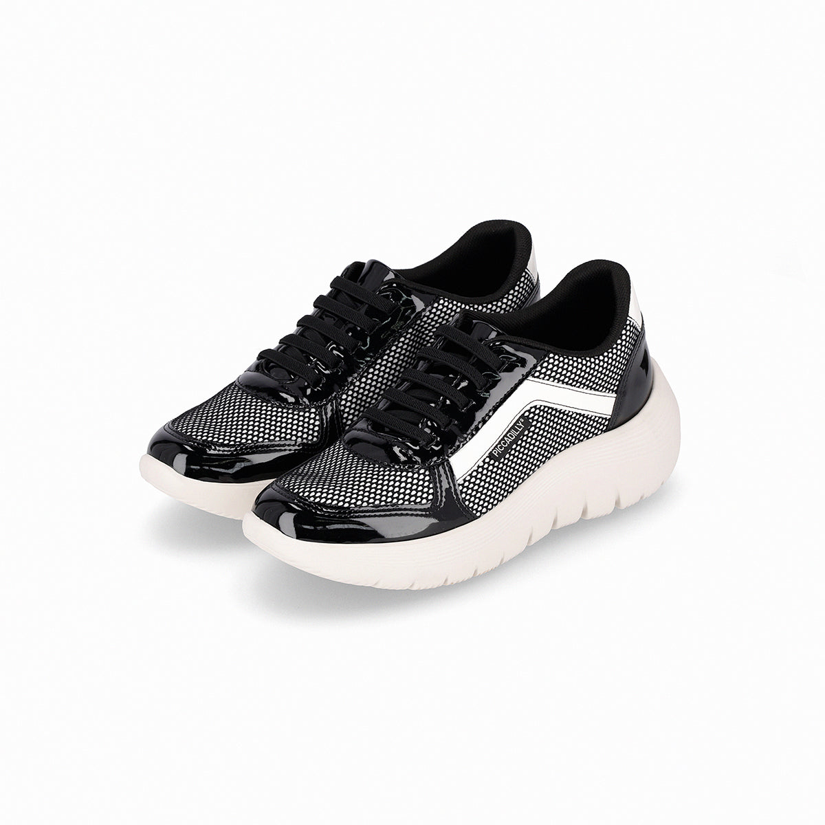 Zapatilla Eliana Negro/Blanco