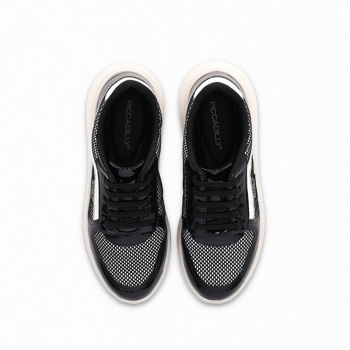 Zapatilla Eliana Negro/Blanco